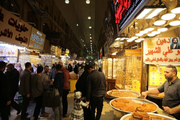 La ville de Najaf se transforme (© Aletheia Press / M. Railane)