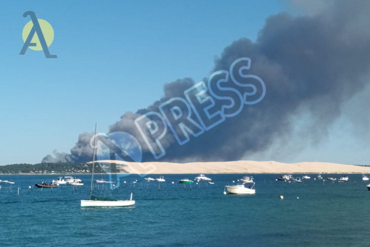Incendie teste de Buch