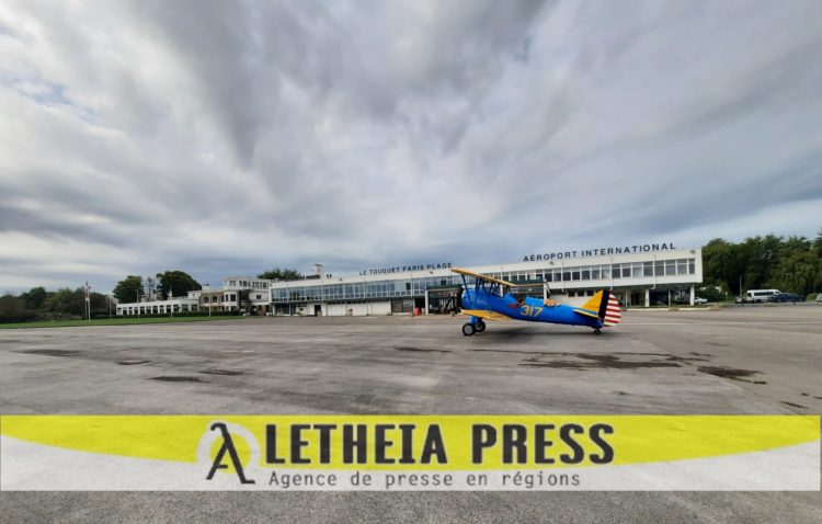 D’ici quelques mois, l’aéroport du Touquet pourrait changer de nom pour « Aéroport Elizabeth II » (© Aletheia Press / L .Peron)